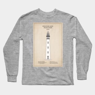 Ponce de Leon Inlet Light Lighthouse - Florida - SBD Long Sleeve T-Shirt